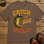 Catch and Release Specialist Funny Fishing Shirt — Bass Fishing Tee