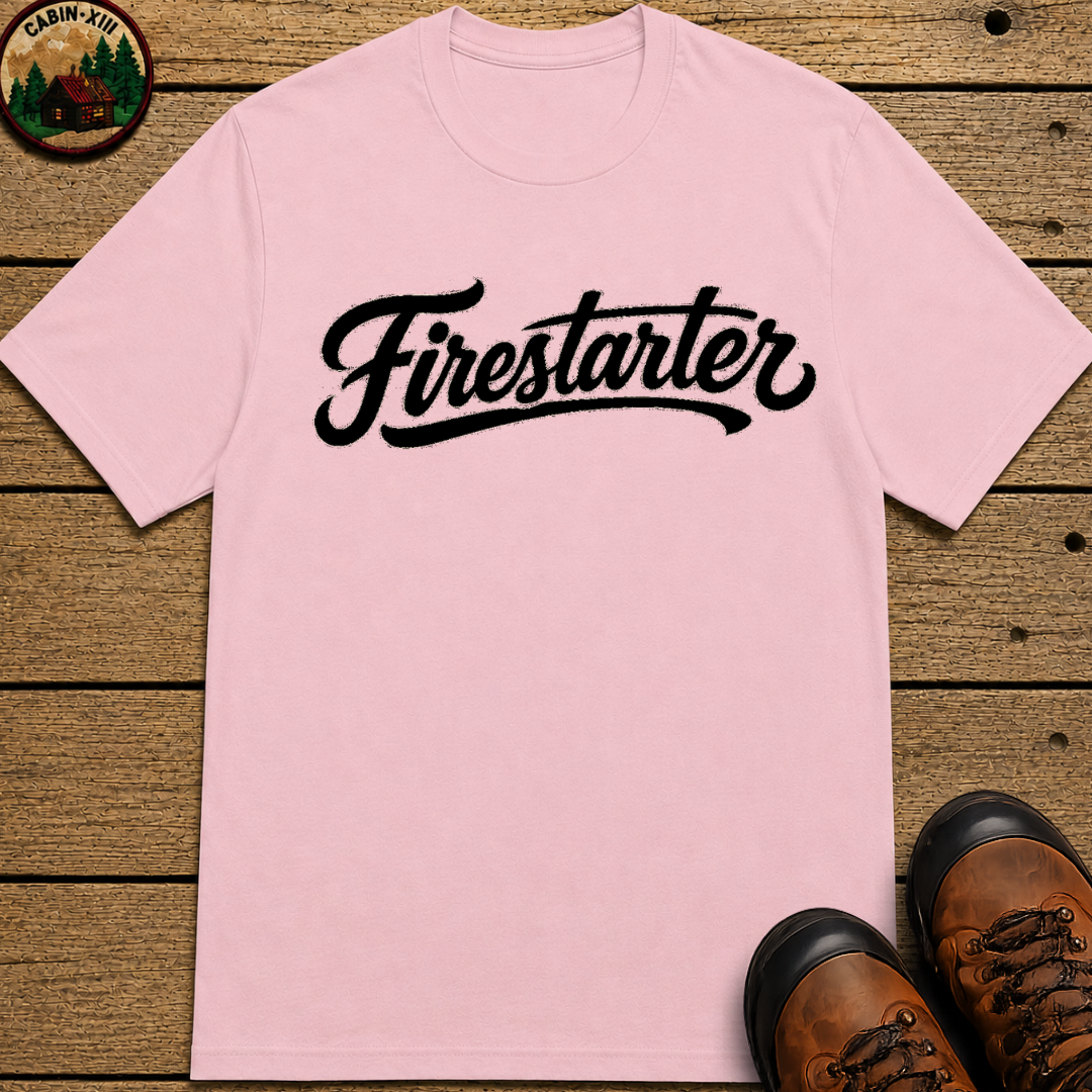 Firestarter Funny Camping Shirt — Vintage Campfire Tee
