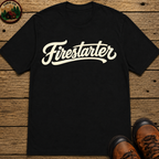 Firestarter Funny Camping Shirt — Vintage Campfire Tee