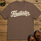 Firestarter Funny Camping Shirt — Vintage Campfire Tee