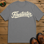 Firestarter Funny Camping Shirt — Vintage Campfire Tee