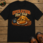 Operation Hot Dog Funny Camping Dog Shirt — Outdoor Humor Tee