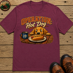 Operation Hot Dog Funny Camping Dog Shirt — Outdoor Humor Tee