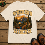 Weekend Hiker Shirt — Vintage Mountain Trail Hiking Tee