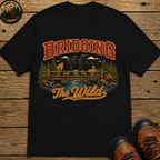Bridging the Wild Vintage Bear Camping Shirt — Outdoor Nature Tee