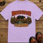 Bridging the Wild Vintage Bear Camping Shirt — Outdoor Nature Tee