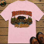 Bridging the Wild Vintage Bear Camping Shirt — Outdoor Nature Tee