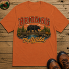 Bridging the Wild Vintage Bear Camping Shirt — Outdoor Nature Tee