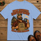 Chief Campfire Supervisor Watch Your Eyebrows Camping Shirt