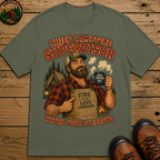 Chief Campfire Supervisor Watch Your Eyebrows Camping Shirt