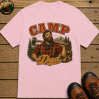 Camp Dad Lumberjack Camping Shirt — Vintage Outdoor Dad Tee