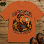 Camp Mom No Sleep No Problem Funny Camping Shirt