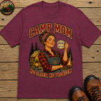 Camp Mom No Sleep No Problem Funny Camping Shirt