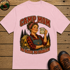 Camp Mom No Sleep No Problem Funny Camping Shirt