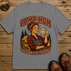 Camp Mom No Sleep No Problem Funny Camping Shirt