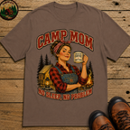 Camp Mom No Sleep No Problem Funny Camping Shirt