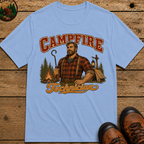 Campfire Technician Funny Camping Shirt — Vintage Outdoor Men's Tee