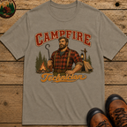 Campfire Technician Funny Camping Shirt — Vintage Outdoor Men's Tee