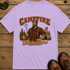 Campfire Technician Funny Camping Shirt — Vintage Outdoor Men's Tee