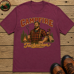 Campfire Technician Funny Camping Shirt — Vintage Outdoor Men's Tee