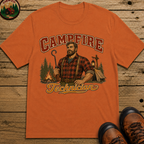 Campfire Technician Funny Camping Shirt — Vintage Outdoor Men's Tee