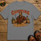 Campfire Technician Funny Camping Shirt — Vintage Outdoor Men's Tee