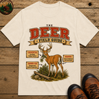 Deer Field Guide - Unapproved Garden Inspections Shirt