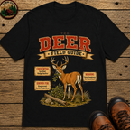 Deer Field Guide - Unapproved Garden Inspections Shirt