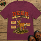 Deer Field Guide - Unapproved Garden Inspections Shirt