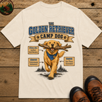 Golden Retriever Camp Dog - Certified Stick Recovery Shirt