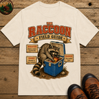Raccoon Field Guide - Tiny Masked Felon Camping Shirt