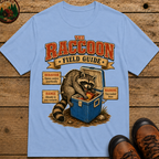 Raccoon Field Guide - Tiny Masked Felon Camping Shirt