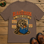 Raccoon Field Guide - Tiny Masked Felon Camping Shirt