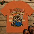 Raccoon Field Guide - Tiny Masked Felon Camping Shirt