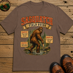 Sasquatch Field Guide - Avoids People Judges Quietly Shirt
