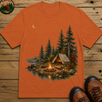 Lakeside Campsite (Watercolor) T-Shirt