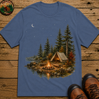 Lakeside Campsite (Watercolor) T-Shirt