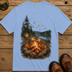 Toasting Marshmallows - Watercolor Campfire Tee