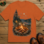 Toasting Marshmallows - Watercolor Campfire Tee