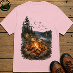 Toasting Marshmallows - Watercolor Campfire Tee