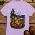 Toasting Marshmallows - Watercolor Campfire Tee