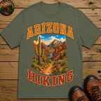 Arizona Hiking Shirt — Red Rock Canyon Trail Vintage Outdoor Tee