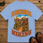 Arizona Hiking Shirt — Red Rock Canyon Trail Vintage Outdoor Tee