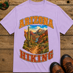 Arizona Hiking Shirt — Red Rock Canyon Trail Vintage Outdoor Tee