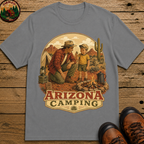 Arizona Camping Dad and Son Shirt — Vintage Desert Campfire Tee