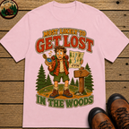 Most Likely to Get Lost in the Woods Funny Hiking Shirt