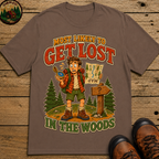 Most Likely to Get Lost in the Woods Funny Hiking Shirt