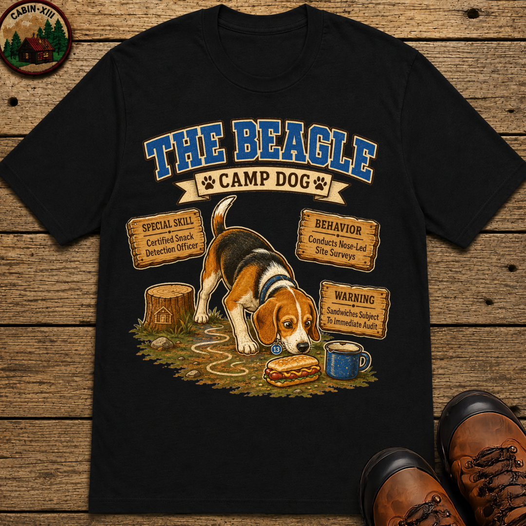 Beagle Camp Dog - Sandwiches Subject to Immediate Audit Shirt