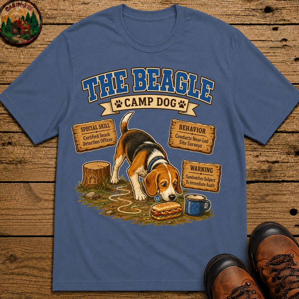 Beagle Camp Dog - Sandwiches Subject to Immediate Audit Shirt