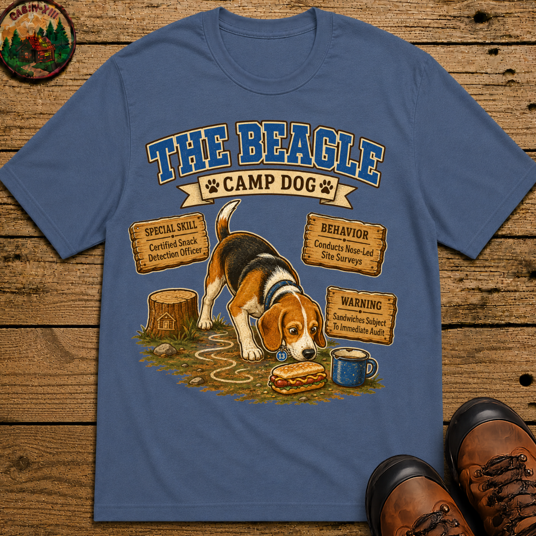 Beagle Camp Dog - Sandwiches Subject to Immediate Audit Shirt
